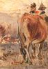 The cattle fair - Tafuri Raffaele